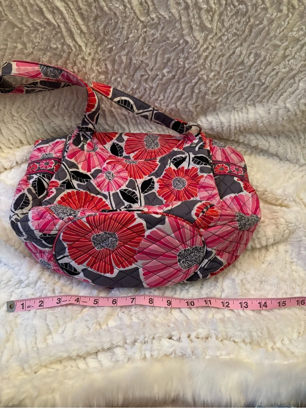 Vera Bradley fabric shoulder bag
